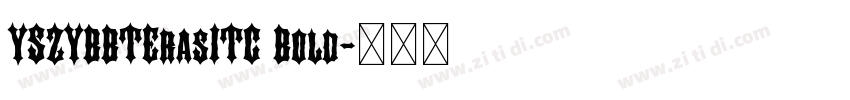 YSZYBBTErasITC Bold字体转换